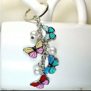 BAG CHARM KEY CHAIN NWOT